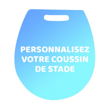 Miniature 1 pour Coussin de stade arrondi noir 10mm avec poignée