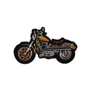 Visuel Patch Personnalisé Motard