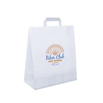 Miniature 3 pour Sac Papier Blanc Publicitaire