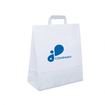 Miniature 1 pour Sac Papier Blanc Grande Taille