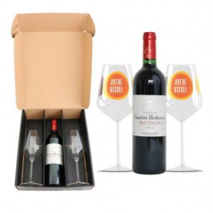 Visuel Coffret verre à vin Saint Emilion