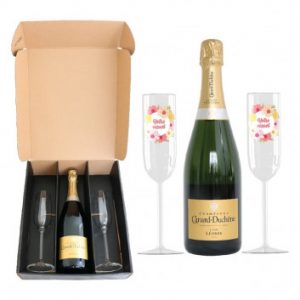 Visuel Coffret verre à vin Champagne Canard Duchêne