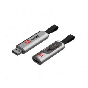 Visuel Clé USB métal  Mini dragonne