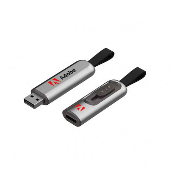 Miniature 1 pour Clé USB métal  Mini dragonne