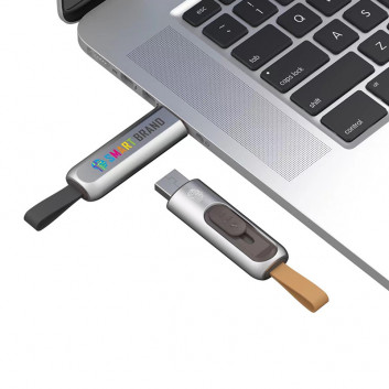 Miniature 7 pour Clé USB métal  Mini dragonne