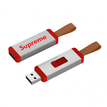 Miniature 2 pour Clé USB rétractable mini lanière