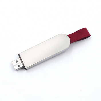 Miniature 1 pour Clé USB bout ronde mini dragonne