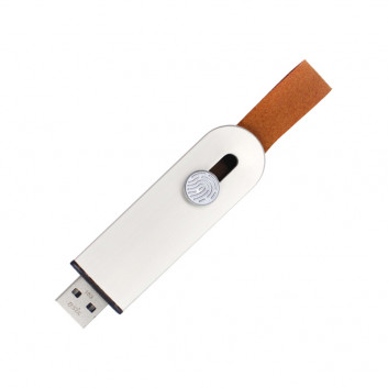 Miniature 2 pour Clé USB bout ronde mini dragonne