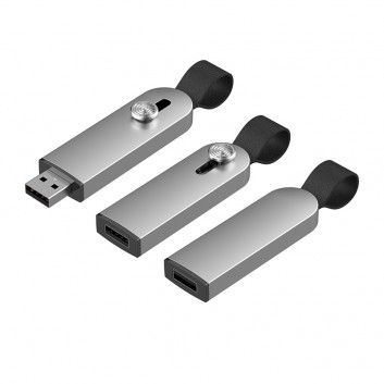 Miniature 4 pour Clé USB bout ronde mini dragonne