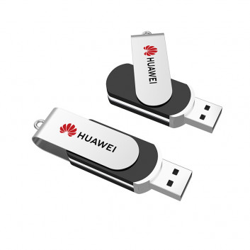 Miniature 2 pour Clé USB ronde pivotante
