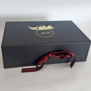 Visuel Boite avec ruban sur mesure