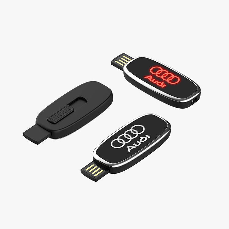Miniature 10 pour Clé USB LED ovale