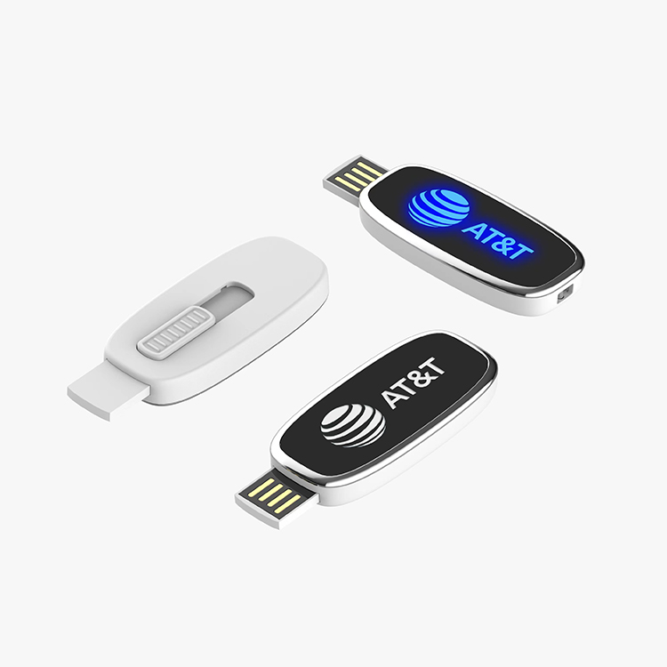 Miniature 2 pour Clé USB LED ovale