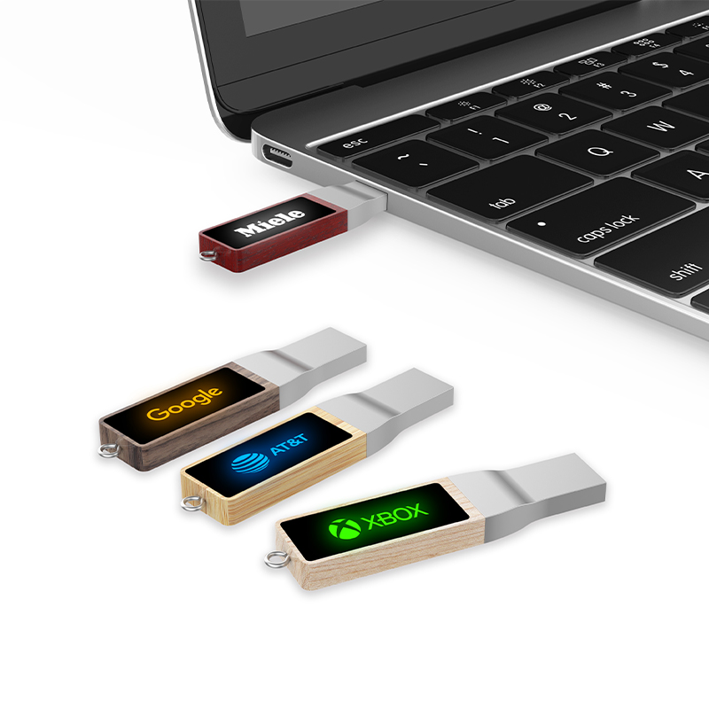 Miniature 3 pour Clé USB LED stick bois