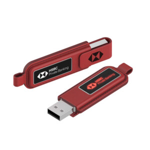 Visuel Clé USB cuir LED
