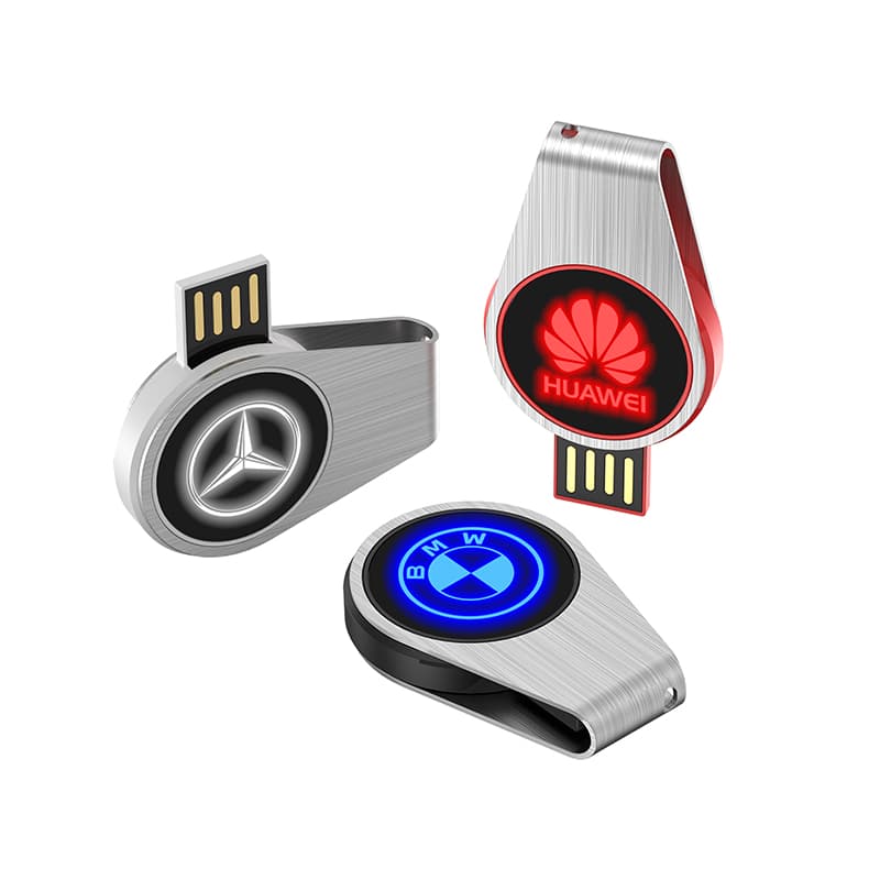 Miniature 4 pour Clé USB LED mini ronde
