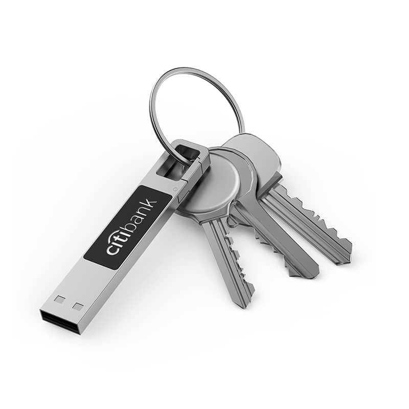 Miniature 2 pour Clé USB LED stick mousqueton