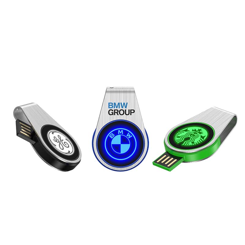 Miniature 3 pour Clé USB LED mini ronde