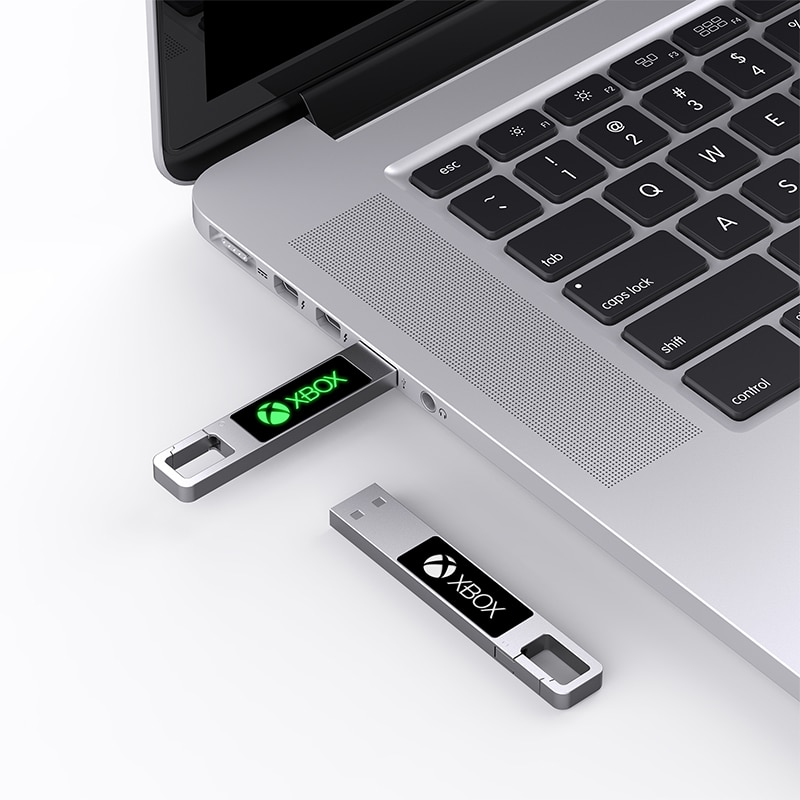Miniature 1 pour Clé USB LED stick mousqueton