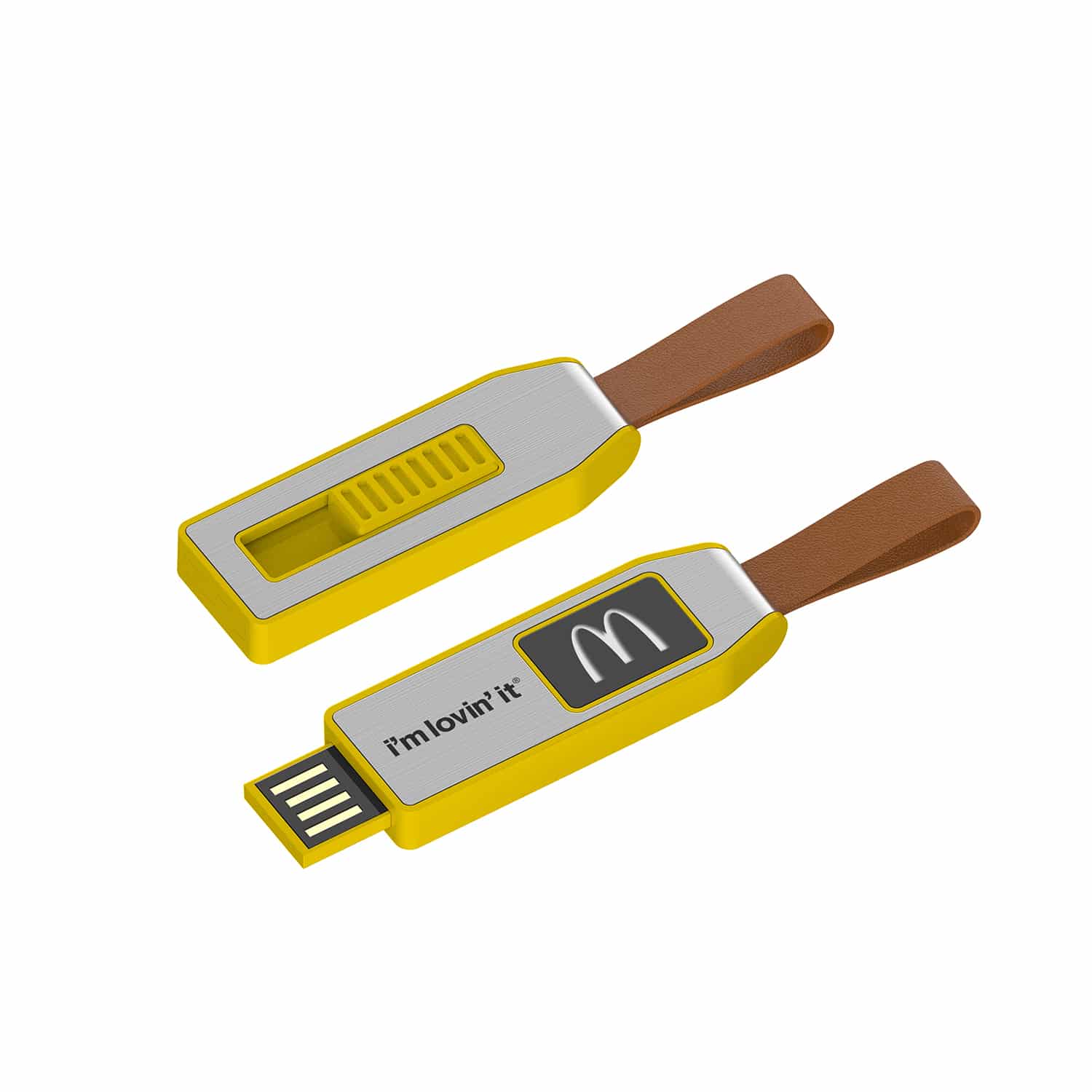 Miniature 4 pour Clé USB LED rétractable lanière