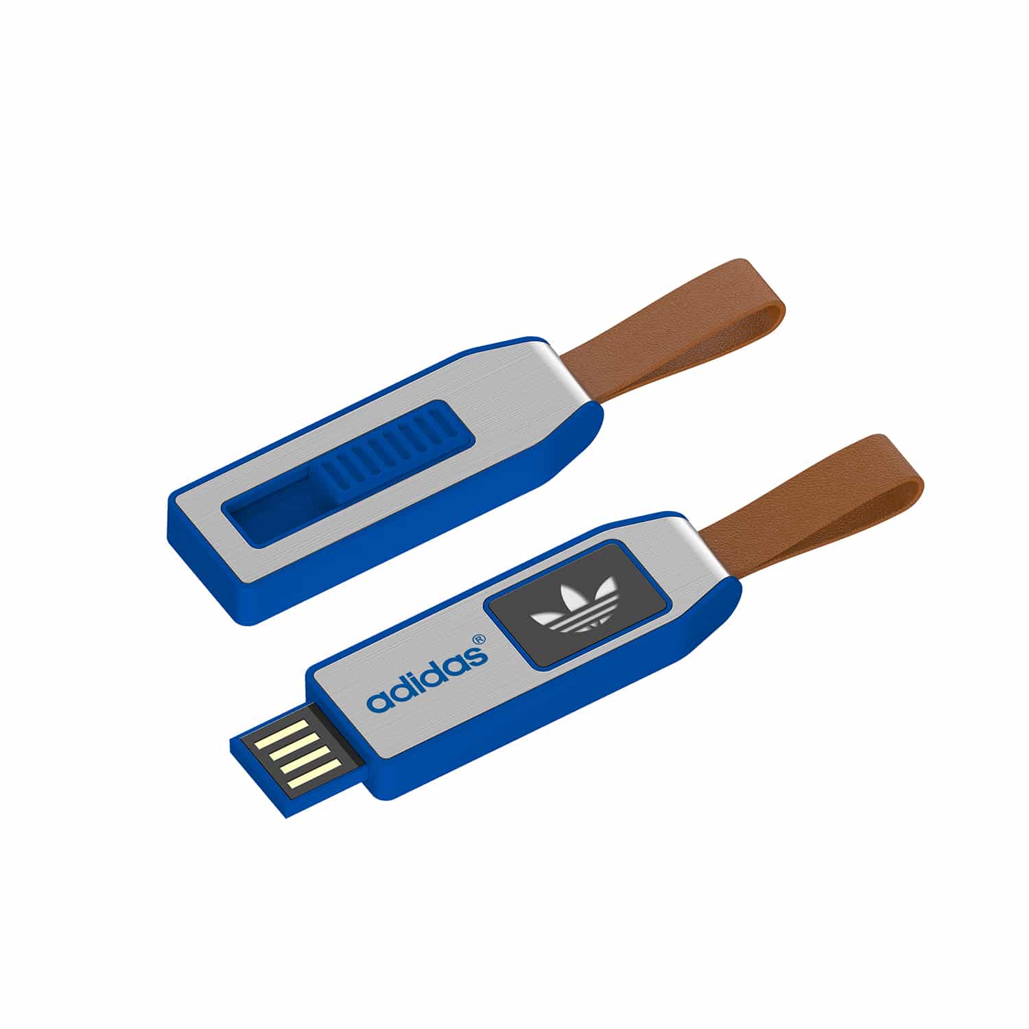 Miniature 3 pour Clé USB LED rétractable lanière
