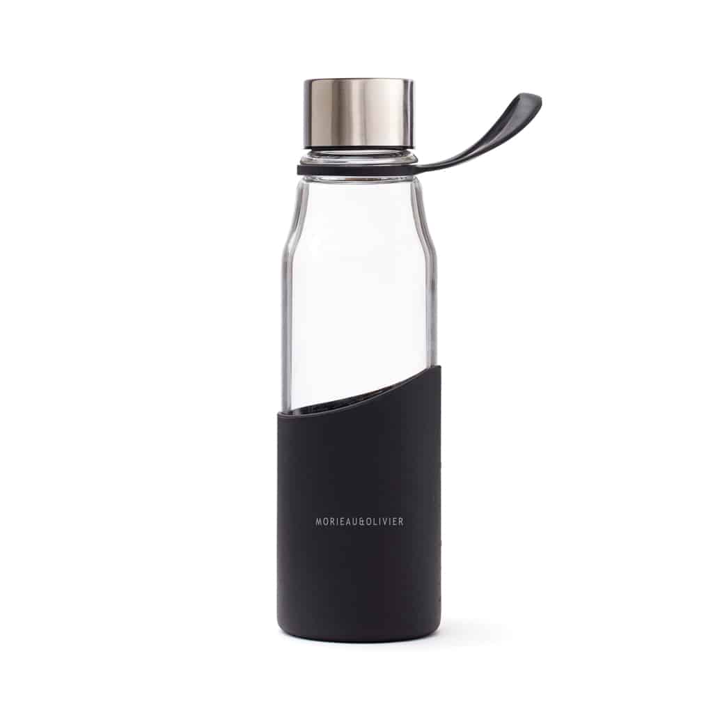 Miniature 5 pour VINGA Bouteille d'eau en verre Lean