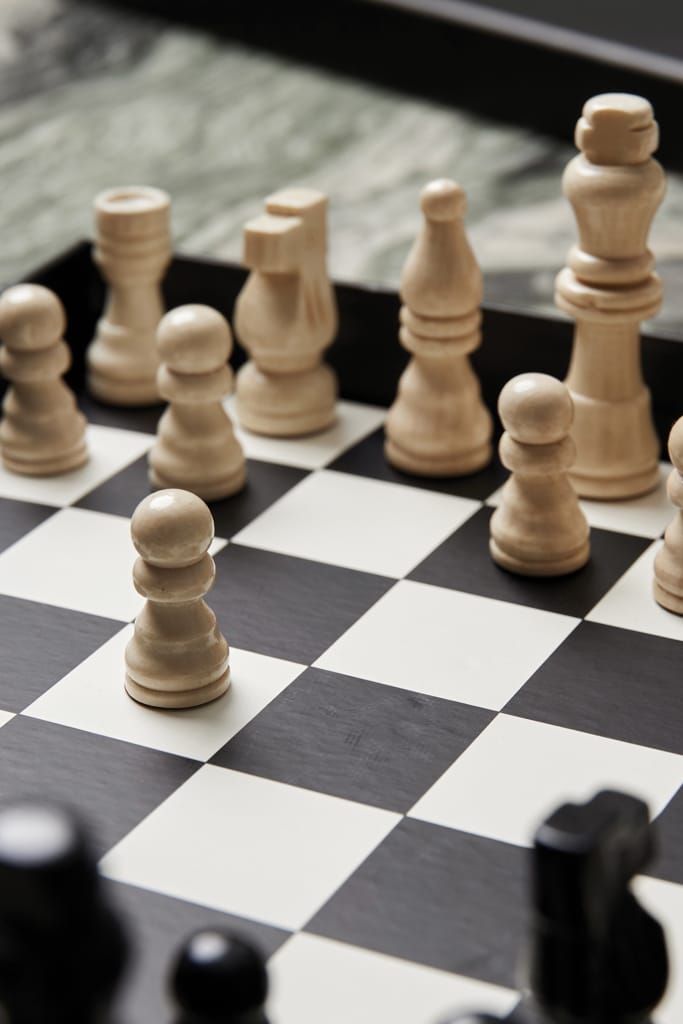 Miniature 7 pour VINGA Jeu d'échecs sur table à café