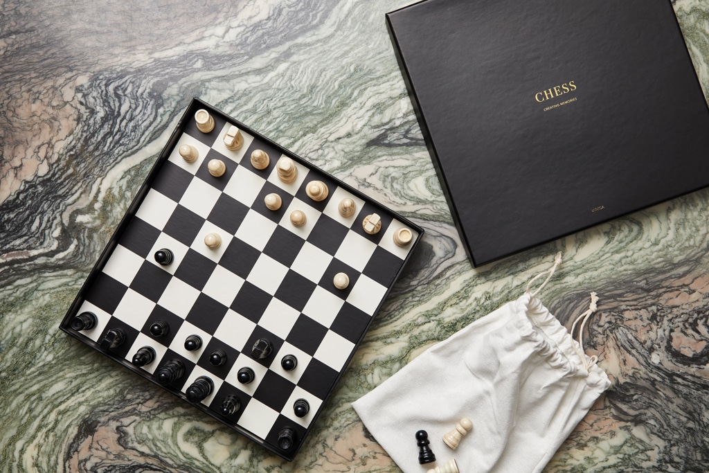 Miniature 9 pour VINGA Jeu d'échecs sur table à café