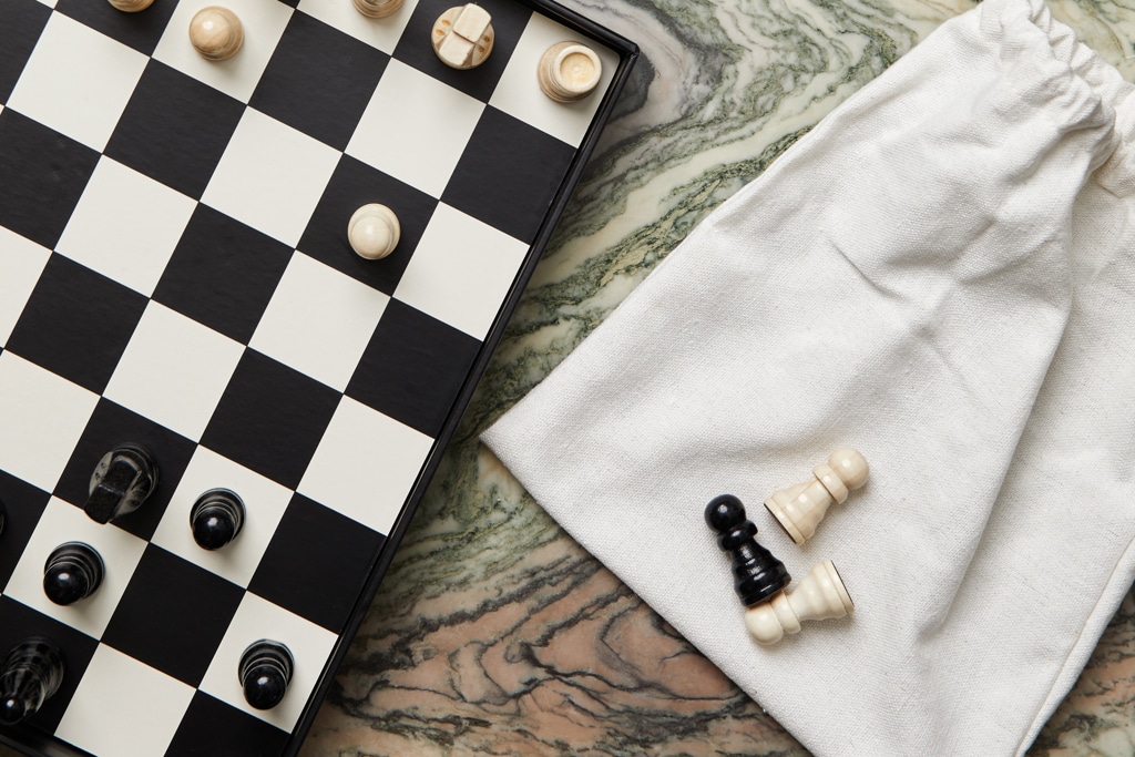 Miniature 10 pour VINGA Jeu d'échecs sur table à café