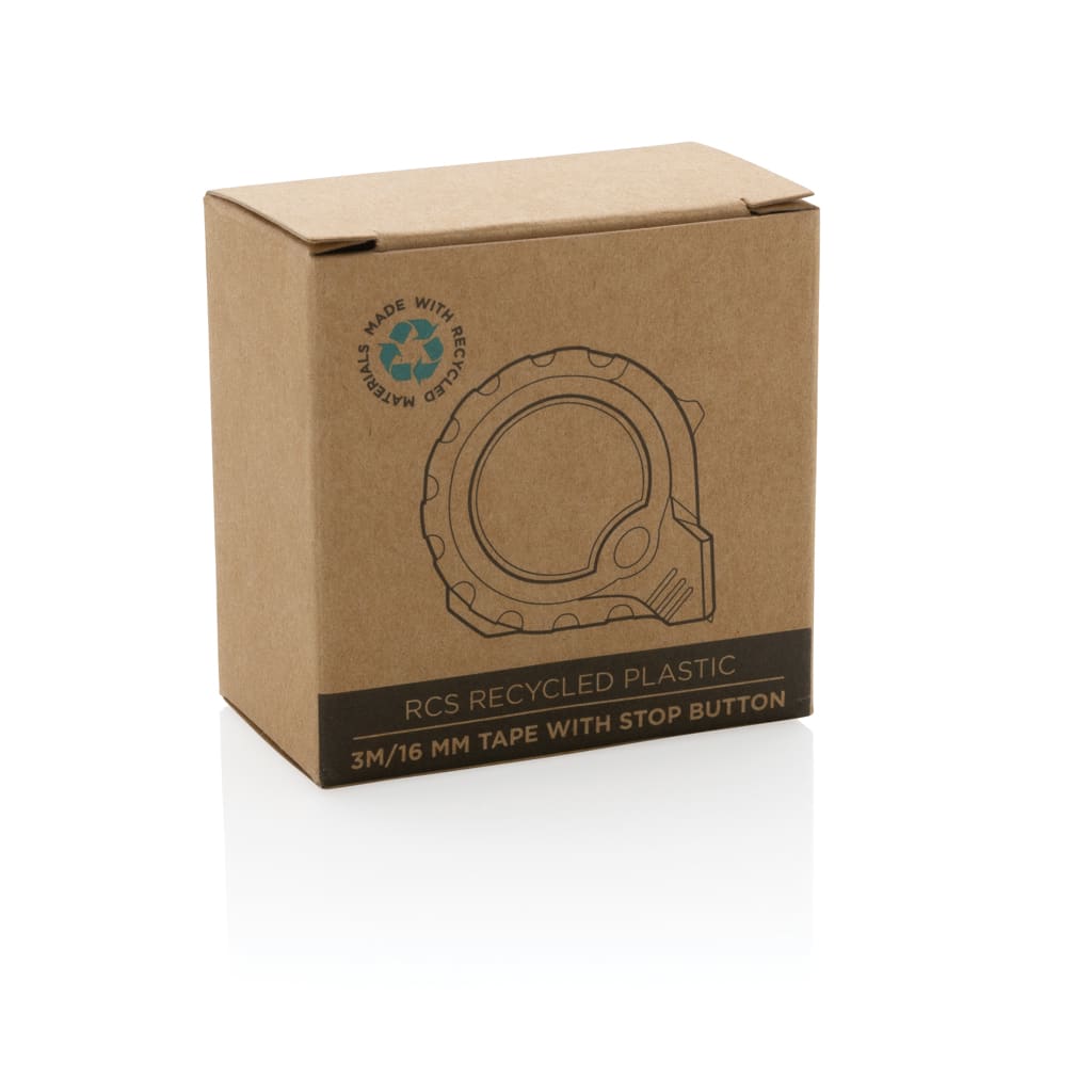 Miniature 11 pour Mètre 3M/16 mm en plastique recyclé RCS avec bouton d'arrêt