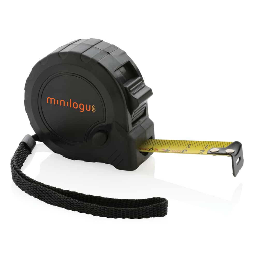 Miniature 7 pour Mètre 5M/19mm en plastique recyclé RCS avec bouton d'arrêt