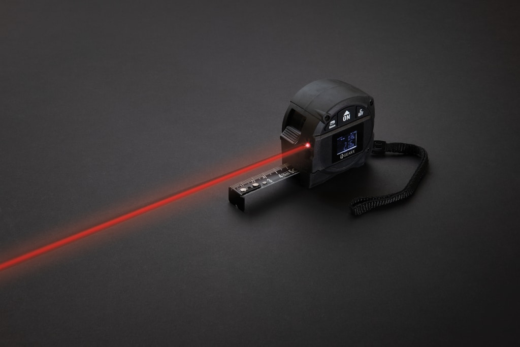Miniature 9 pour Mètre ruban 5M Gear X avec laser 30M