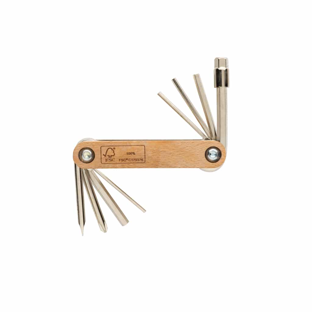 Miniature 4 pour Outil multifonctions avec clé Allen en bois FSC®