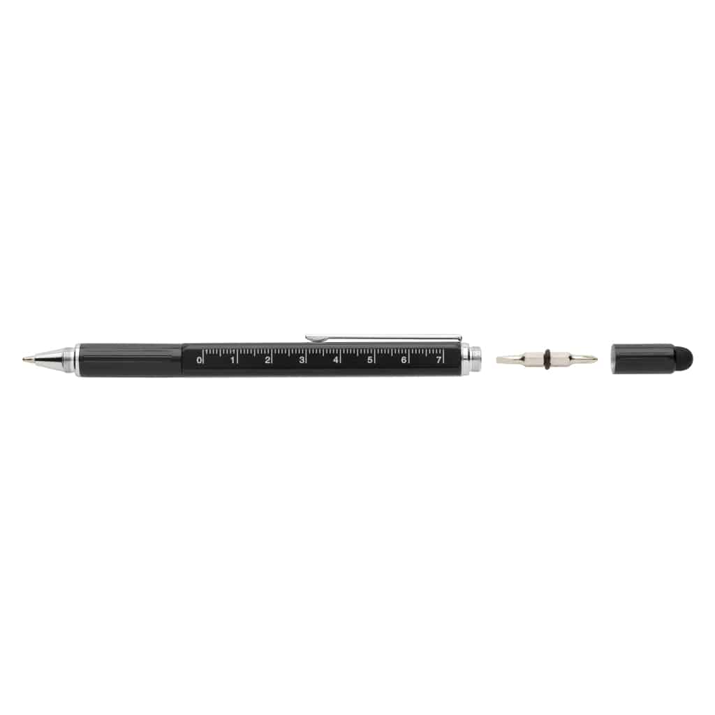 Miniature 4 pour Stylo outil 5 en 1 en aluminium