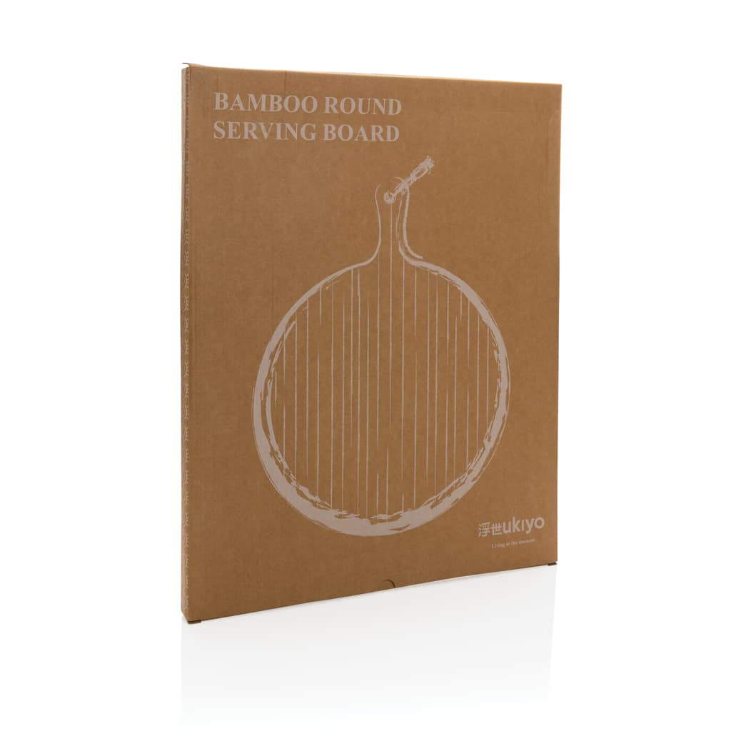 Miniature 13 pour Planche de service ronde en bambou Ukiyo
