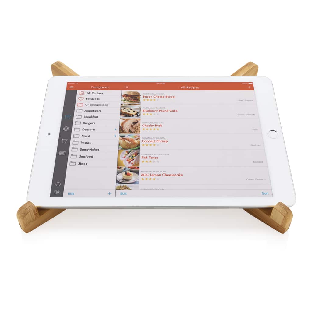 Miniature 7 pour Support ordinateur portable en bambou