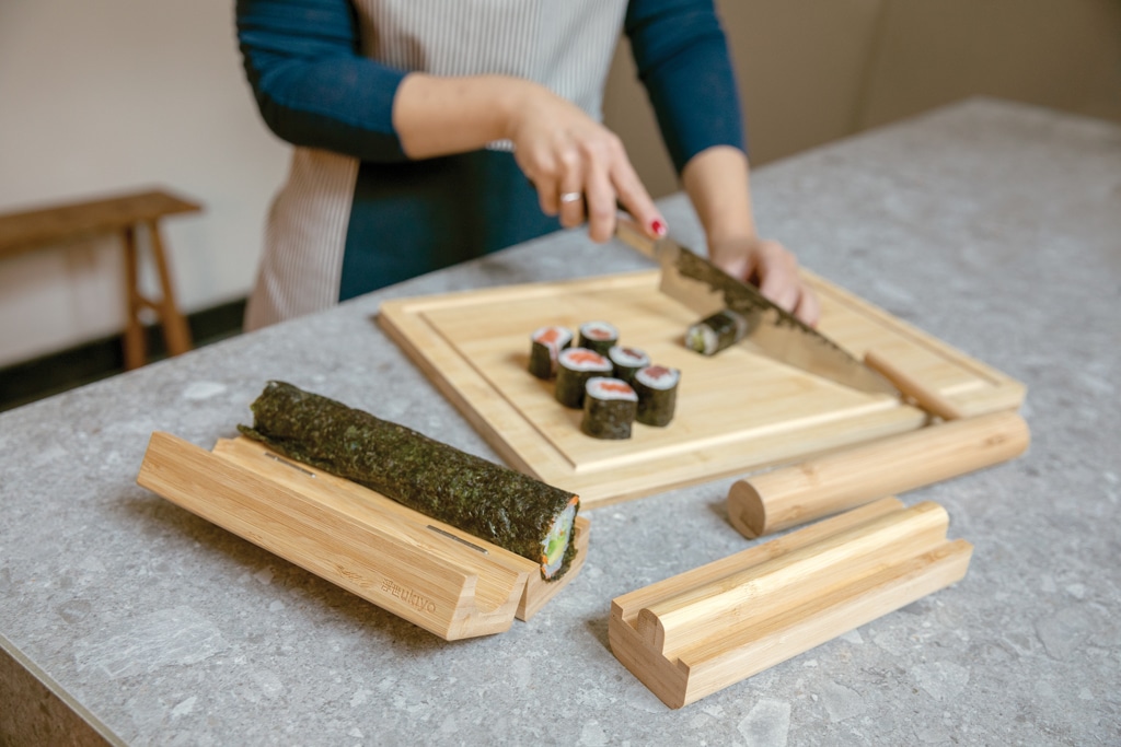 Miniature 5 pour Set de préparation à sushis en bambou Ukiyo