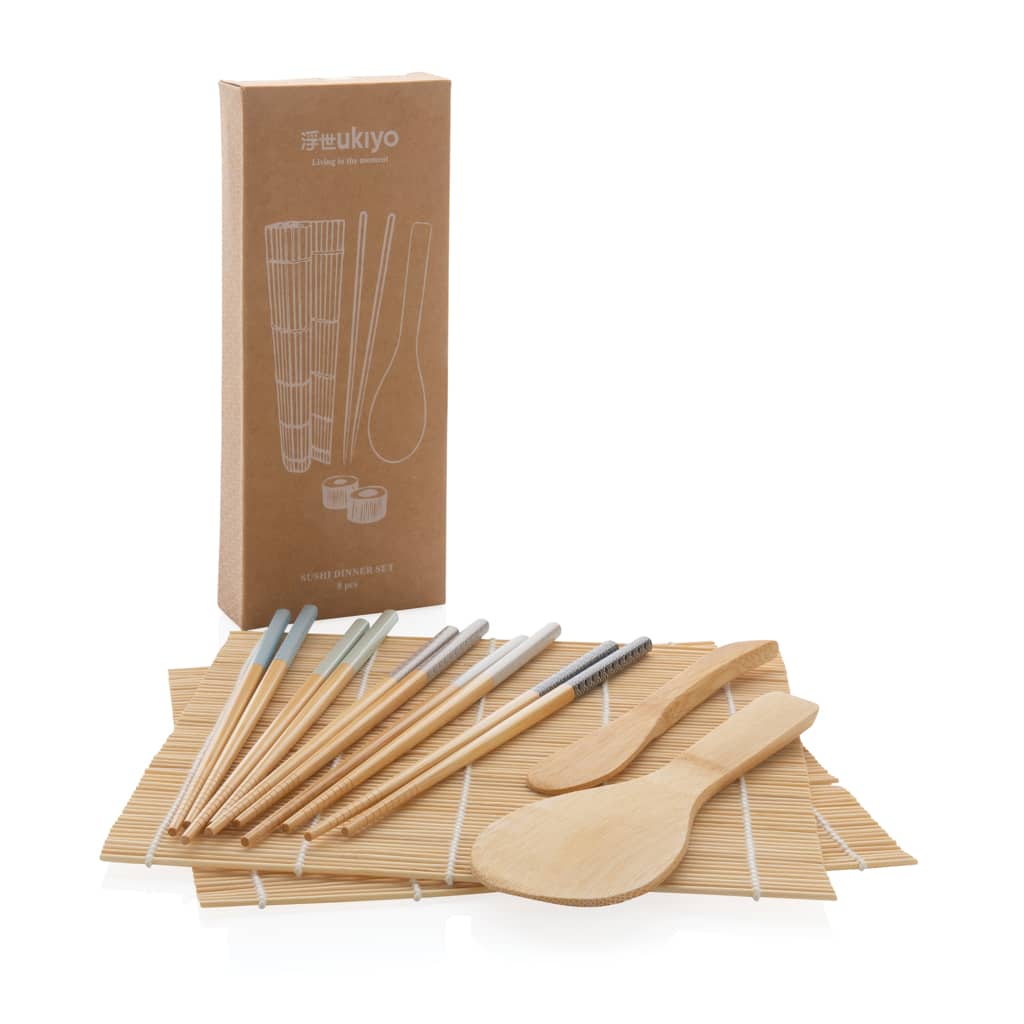 Miniature 9 pour Set de préparation à sushis 8pcs Ukiyo