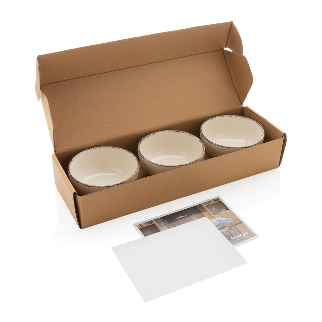 Miniature 12 pour Set 3 bols de service avec plateau en bambou Ukiyo