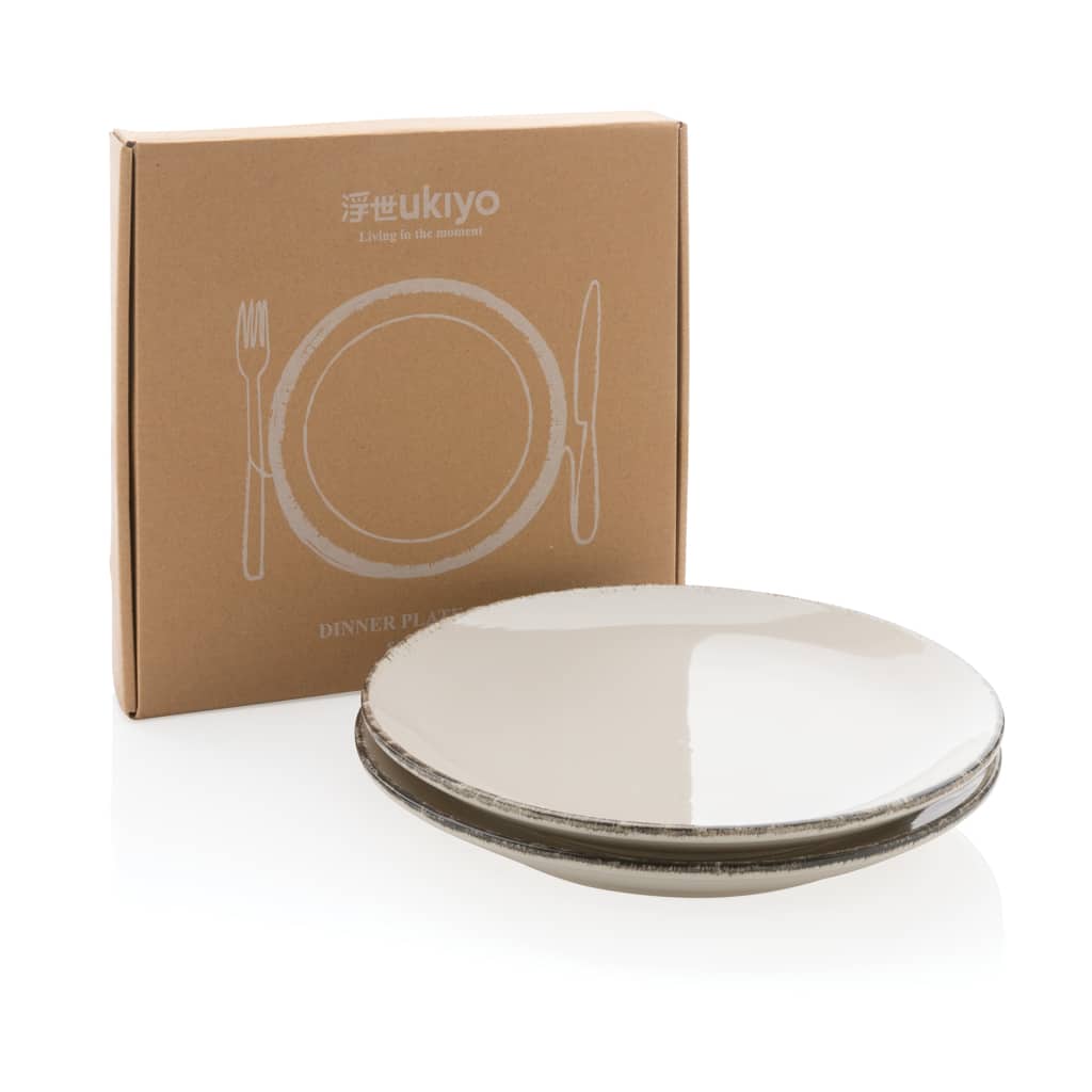 Miniature 8 pour Set de 2 assiettes 28cm Ukiyo