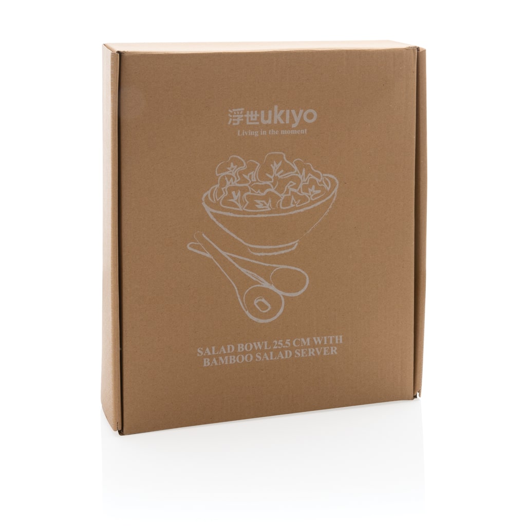 Miniature 10 pour Saladier avec couvert à salade en bambou Ukiyo