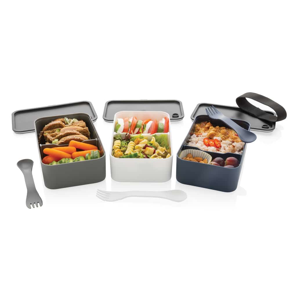 Miniature 9 pour Lunch box avec cuichette en rPP GRS