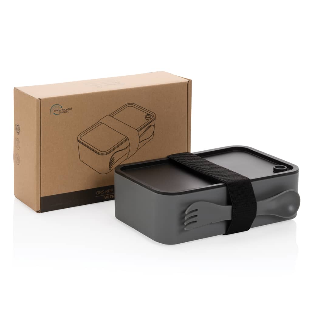 Miniature 10 pour Lunch box avec cuichette en rPP GRS
