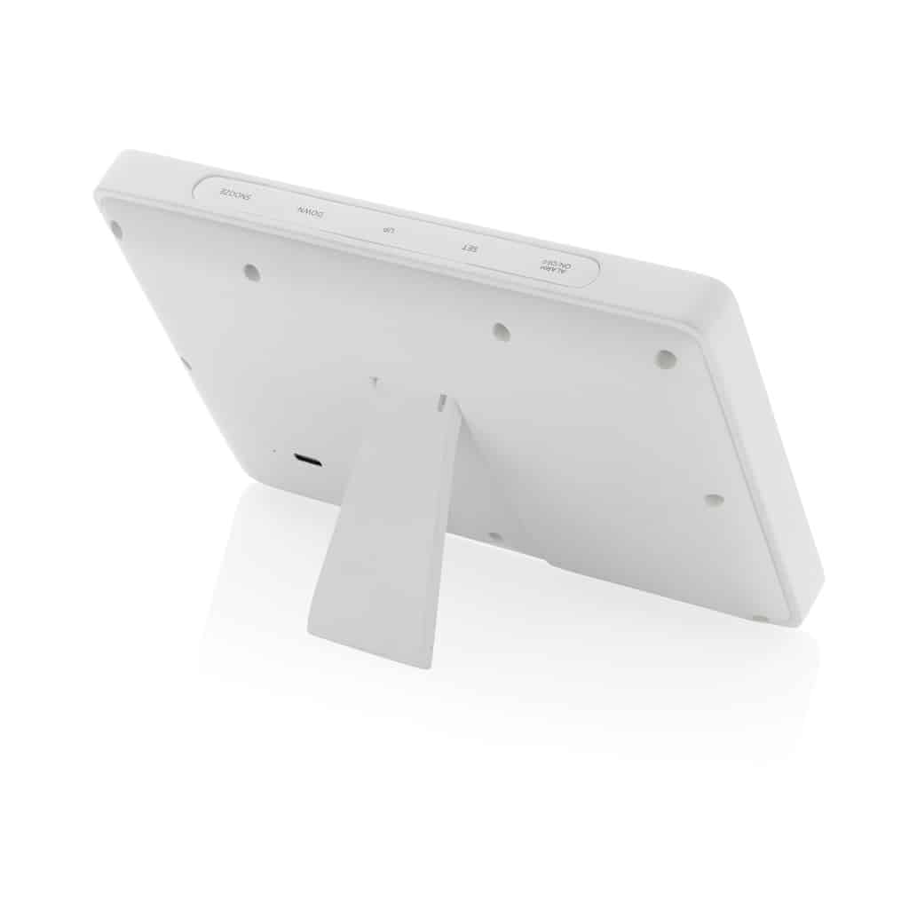 Miniature 4 pour Station météo LED en bambou FSC® et plastique RCS Utah