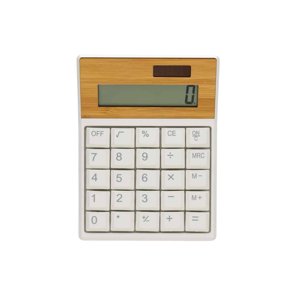 Miniature 3 pour Calculatrice en bambou FSC® et plastique recyclé RCS Utah