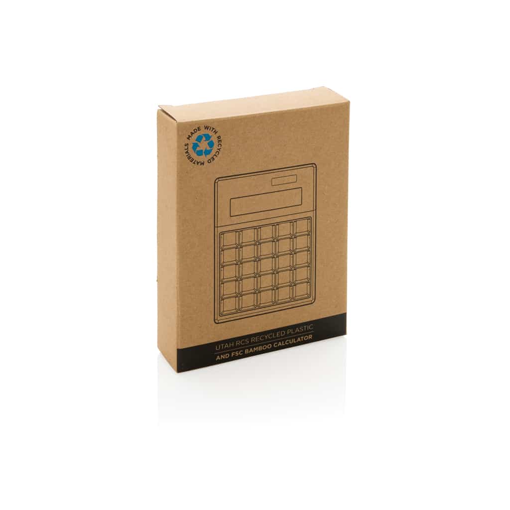 Miniature 8 pour Calculatrice en bambou FSC® et plastique recyclé RCS Utah