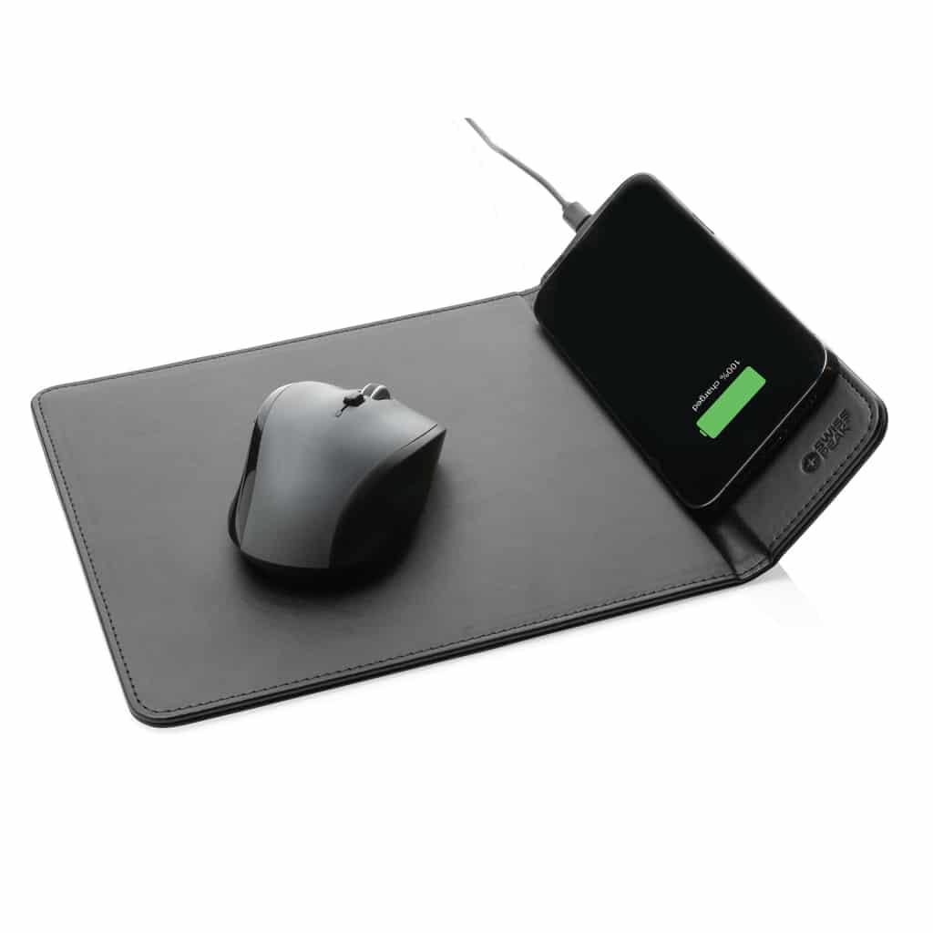 Miniature 5 pour Tapis de souris en PU RCS avec chargeur 10W Swiss Peak