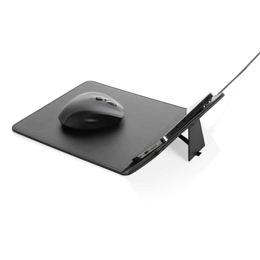 Miniature 6 pour Tapis de souris en PU RCS avec chargeur 10W Swiss Peak