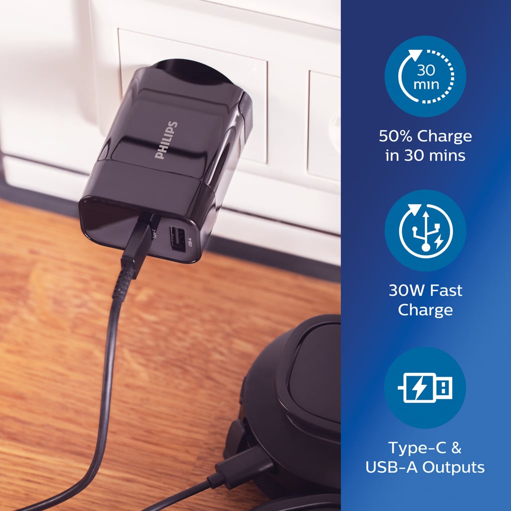 Miniature 7 pour Chargeur Mural Philips, USB 30W Ultra Rapide