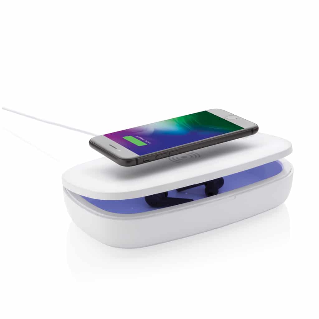Miniature 4 pour Boîte de stérilisation UV-C avec chargeur sans fil 5W